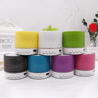 crack bluetooth gift audio card mobile phone computer small steel cannon mini subwoofer wireless l light emitting small speaker
