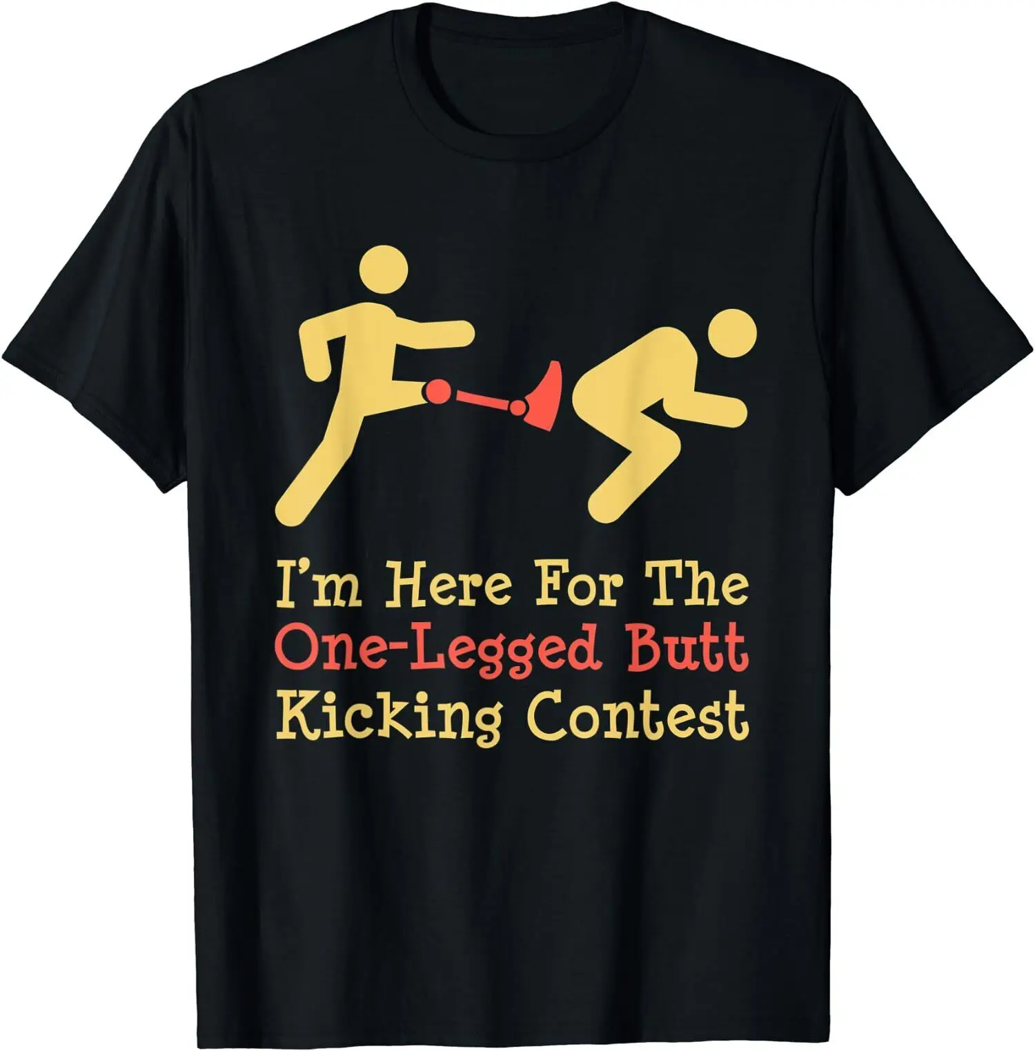 Забавная футболка с надписью на одной ноге подарочная в стиле Харадзюку уличная