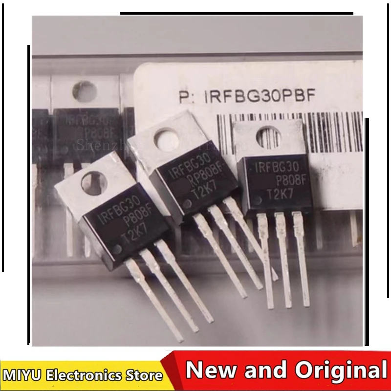 

10 шт./лот оригинальный IRFBG30 IRFBG30PBF TO-220 3.1A 1000V