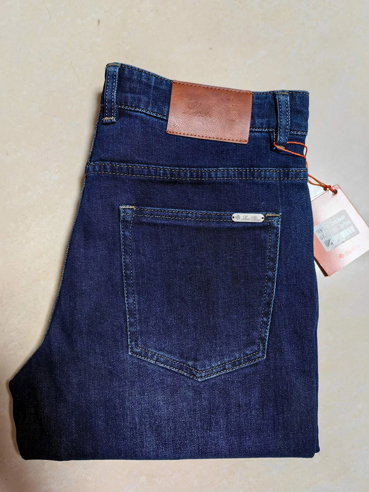 BILLIONAIRE OECHSLI Jeans Thick Cotton Men 2025 Autumn Winter new Straight Embroidery fashion Quality size 29-42 Pants