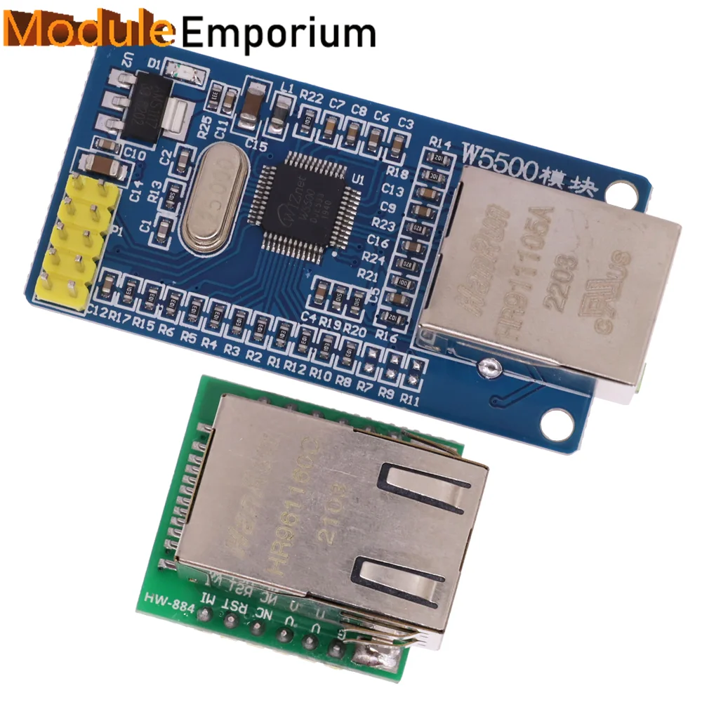 Интеллектуальная электроника, версии SPI-LAN W5500, сетевой модуль Ethernet, аппаратное обеспечение TCP / IP 51/STM32, программа микроконтроллера по W5100