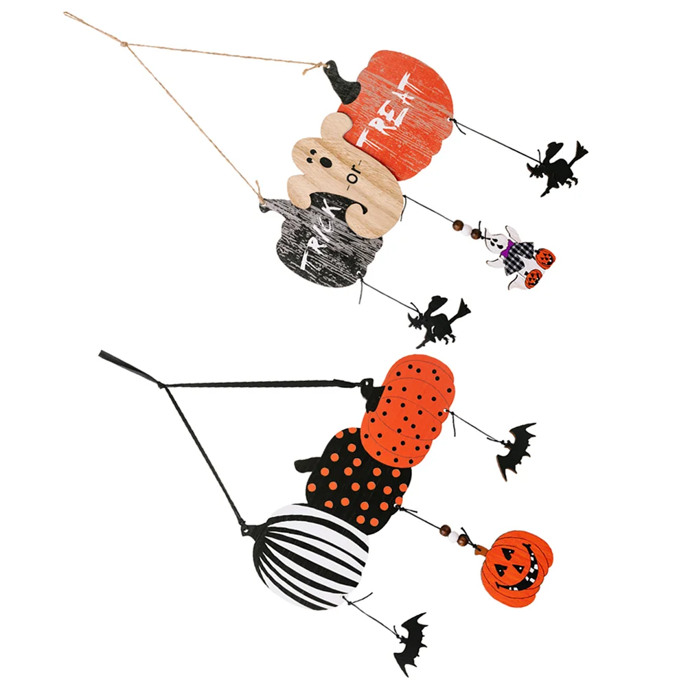 

2pcs Halloween Door Sign Halloween Door Pendant Halloween Door Hanging Pendants