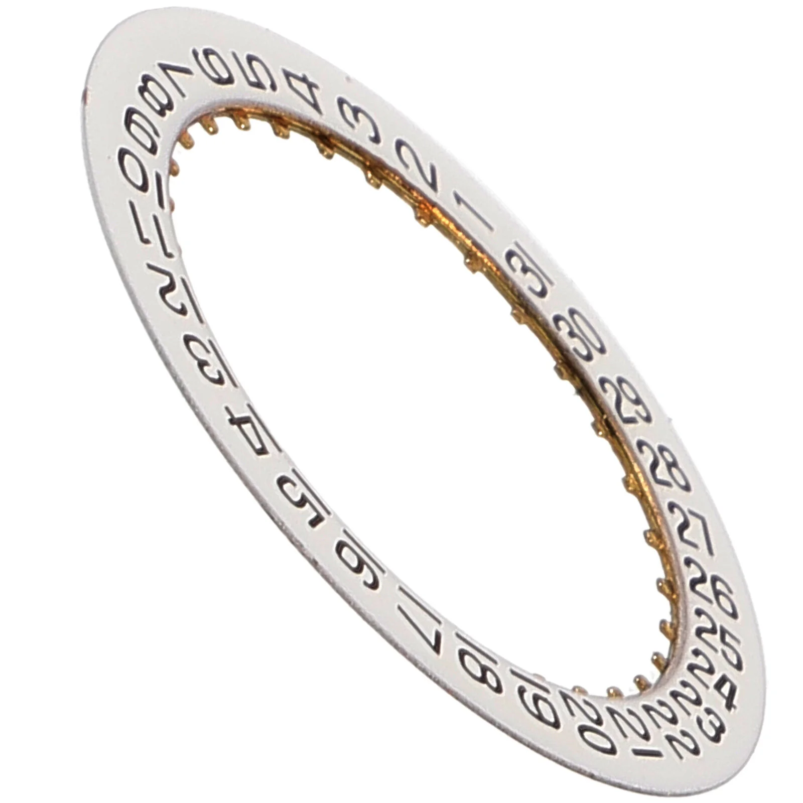 Calendar Disc Watch Replacement Mechanic Accessories Movement Ring Mechanical Day Dial Metal Lightweight Male