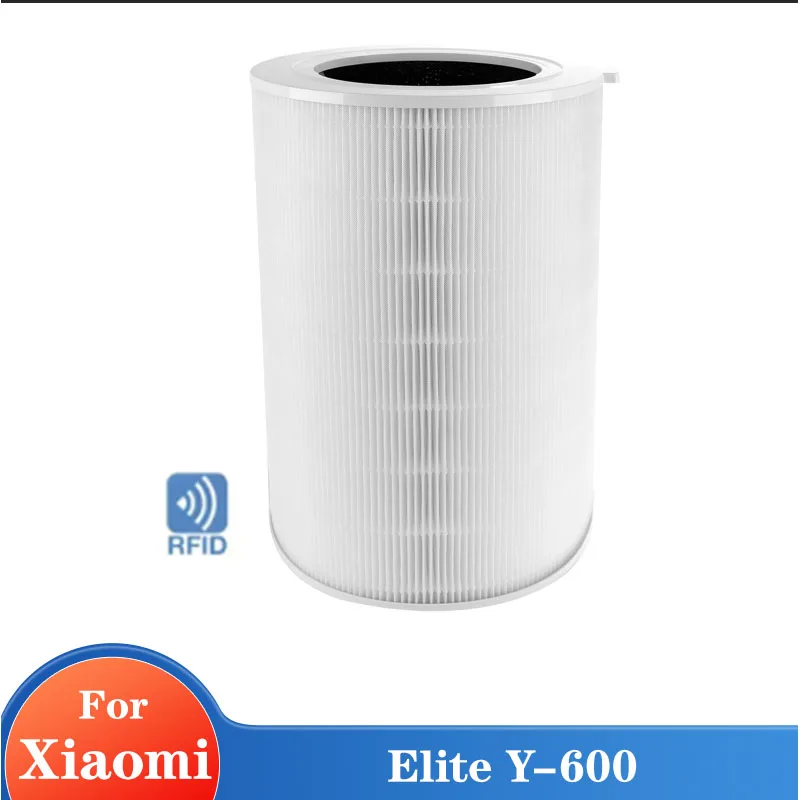 

Для Xiaomi Hepa Filter Elite Y-600 для Xiaomi Фильтр с активированным углем Elite Y-600 для очистителя воздуха Xiaomi Elite Y-600