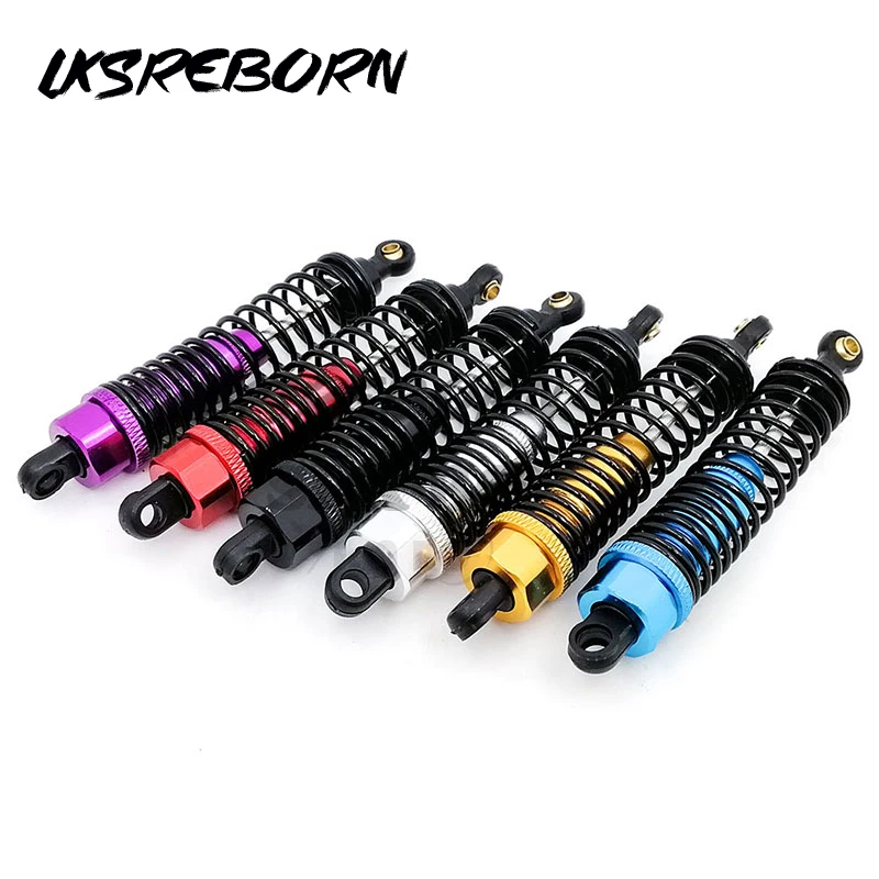 

2PCS HSP 06002 106004 166004 Purple Shock Absorber 96MM For 1/10 RC Model Car Off-Road Car Buggy Truck 94106 94107 94166 94155