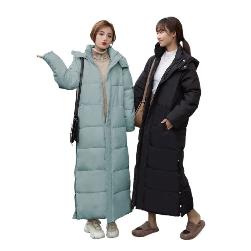 Maternity clothing Thick down parka women with hood down jacket winterr coat cultivate morality fashion eiderdown hoodie with enlarge
