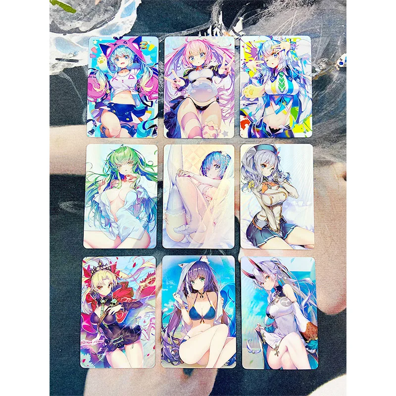 Diy самодельные 9 шт./комплект Ram Kitagawa Марин аниме персонажи Бронзирующая Коллекция