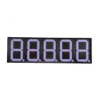 wireless control high brightness cheap 12inch white mexico led numbers module display