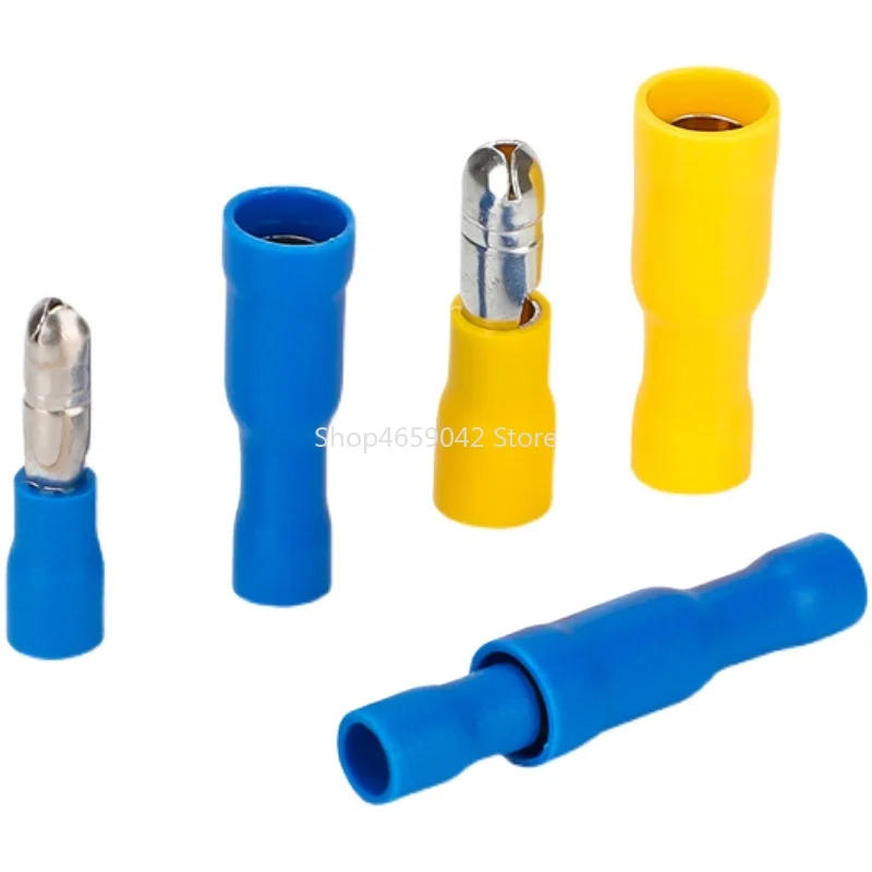 50 шт. MPD + FRD в форме пули женский и мужской изоляционный соединительный провод