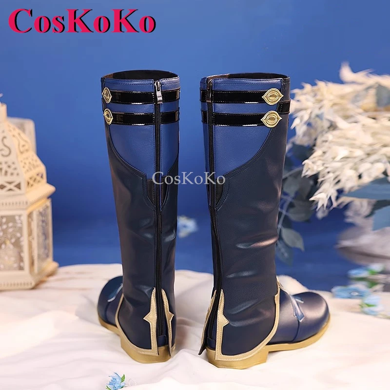 CosKoKo Sunday Shoes Косплей Honkai: Star Rail Новая кожа Модные универсальные армейские ботинки