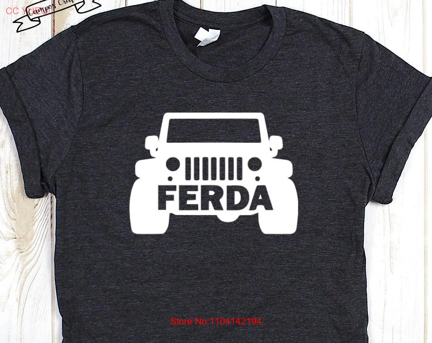 Футболка Ferda унисекс с длинным или коротким рукавом