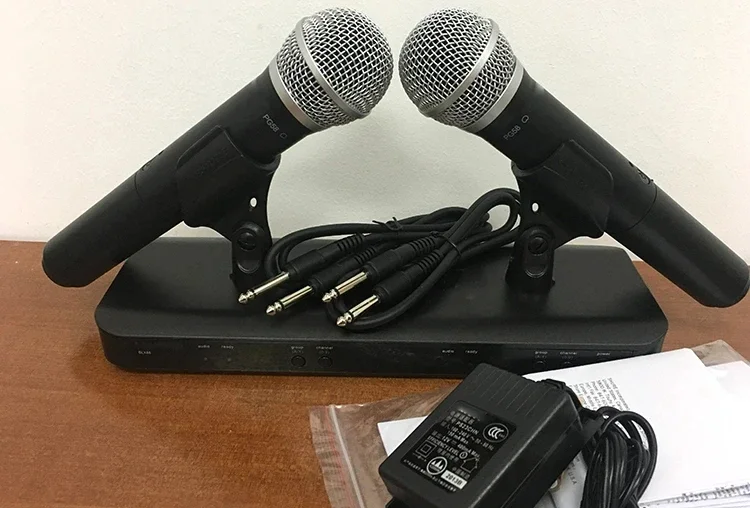 BLX288 BETA58 58A UHF беспроводной микрофон профессиональный 2-канальный ручной