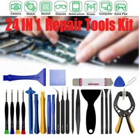 24 in 1 professional screwdriver set mobile phone opening repair tool kit for glasses ipad laptop hand tools accessories