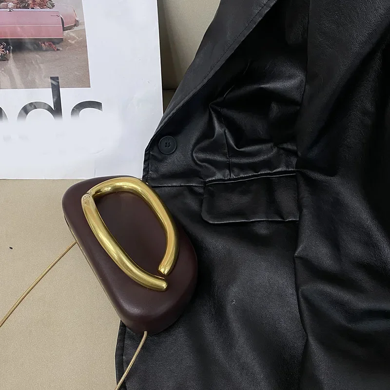 НОВАЯ сумка-коробка с металлическими деталями роскошные бренды женская сумка