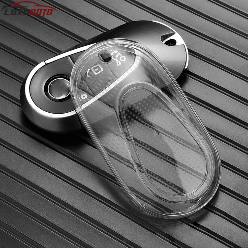 

Для Mercedes Benz W206 W223 C S Class S350 C200 C260 C300 S400 S450 S500 S480 S580 Чехол для автомобильного ключа из ТПУ, чехол с дистанционным держателем, брелок