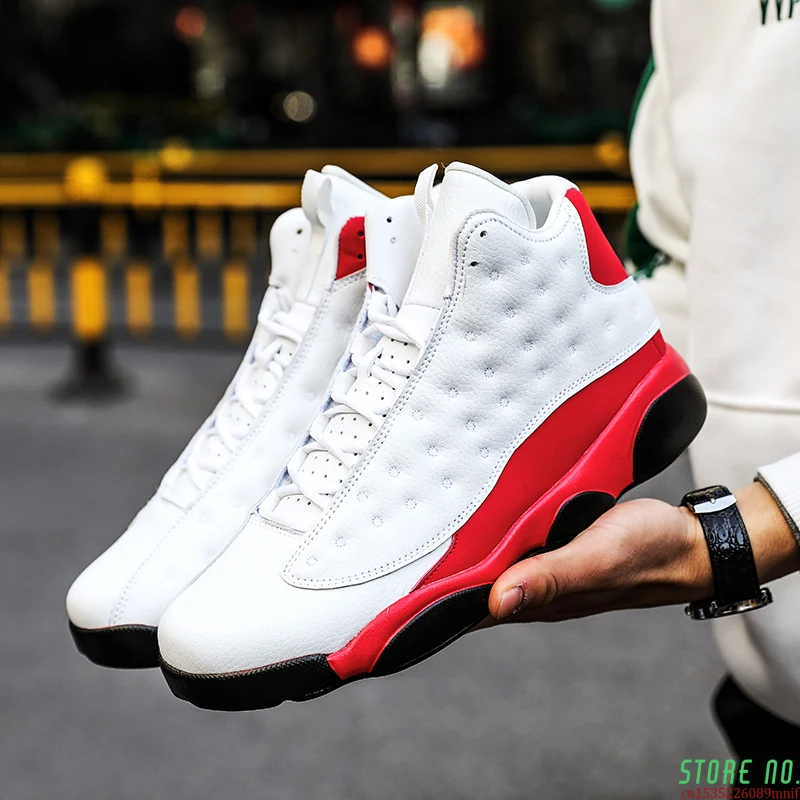 Big Size Sneakers Basketball Shoes For Men Women Suede Breathable Basketball Sport Ankle Boots Men High Walking Sneakers