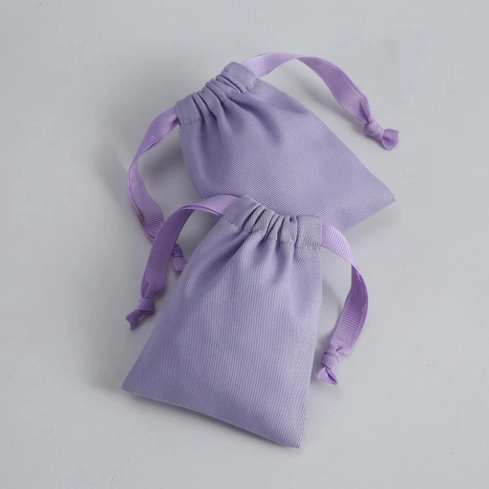 

20 Cotton Jewelry Bag Jewelry Packaging Pouch Custom Logo Print Wedding Favor Pouch Brooch Ring Earrings Watch Packaging Bags