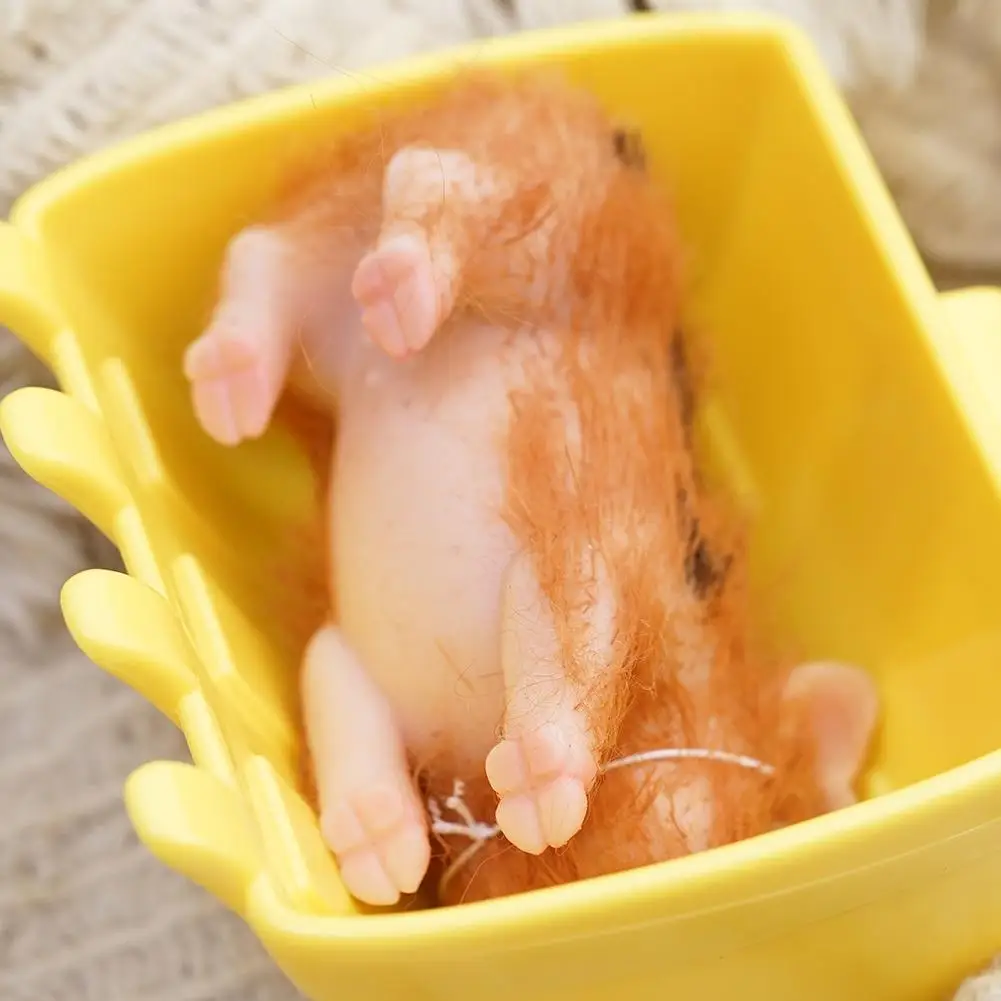 Мягкая силиконовая кукла в виде свиньи 5 дюймов реалистичные куклы-реборн