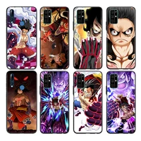 one piece luffy silicone cover for honor 30 30i 10i 30s v30 v20 9n 9s 9a 9c 20s 20e 20 7c lite pro phone case coque