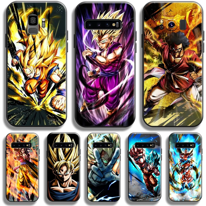 

Dragon Ball Goku For Samsung Galaxy S10 S9 S8 Plus S10 5G S10 Lite S10E Phone Case Soft Back Liquid Silicon Silicone Cover