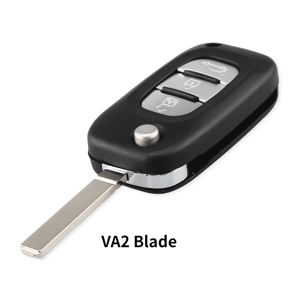 

KEYYOU новый сменный чехол для ключей от автомобиля с 2/3 кнопками для Renault Clio 3 Kangoo Master Modus Twingo 2006-2016