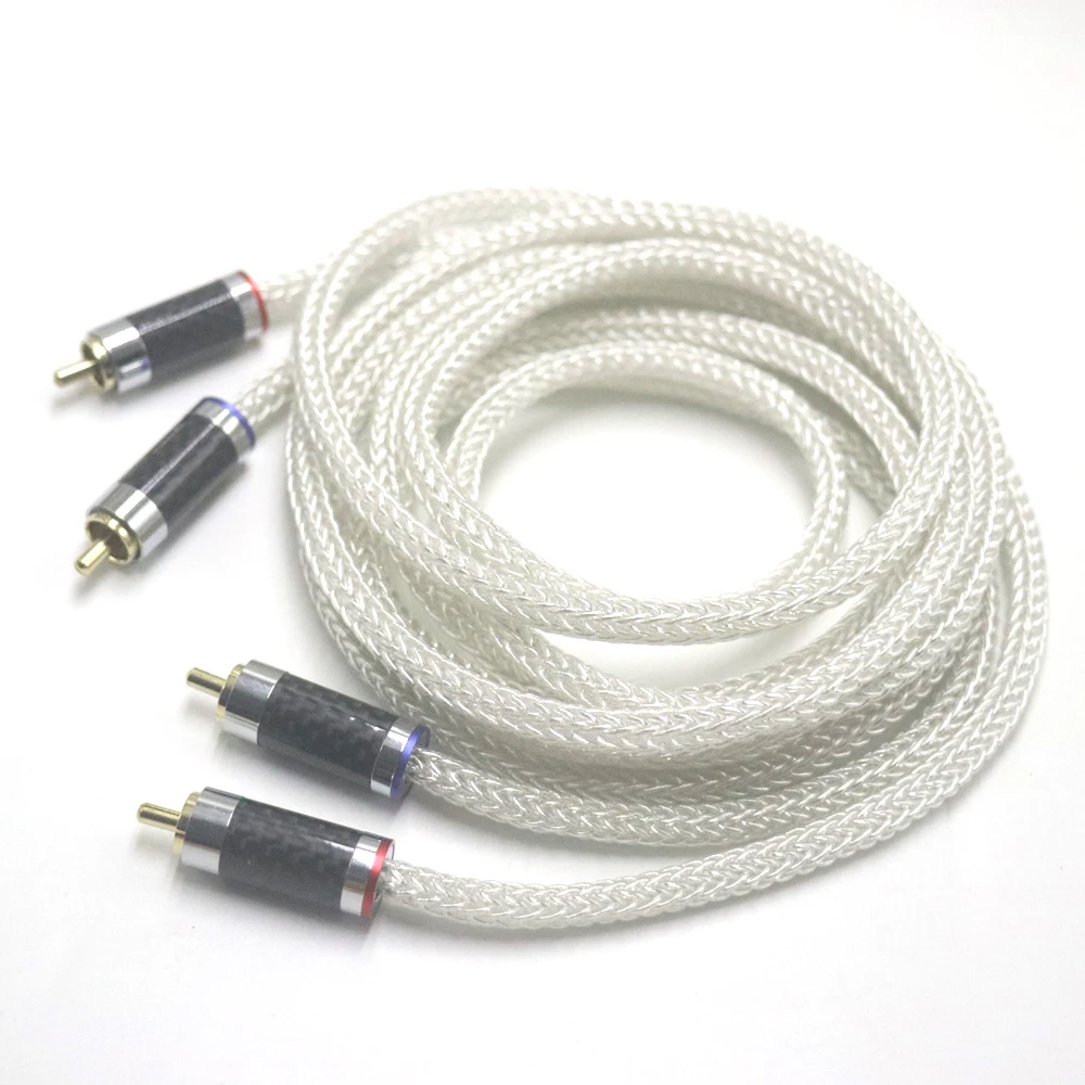 Кабель OCC из чистого серебра 16-жильный