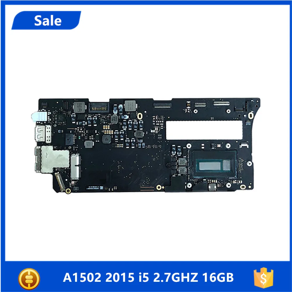 

Tested A1502 notebook Motherboard For Macbook Pro Retina 13" A1502 Logic Board i5 2.7GHZ 16GB 820-4924-A 2015 Year