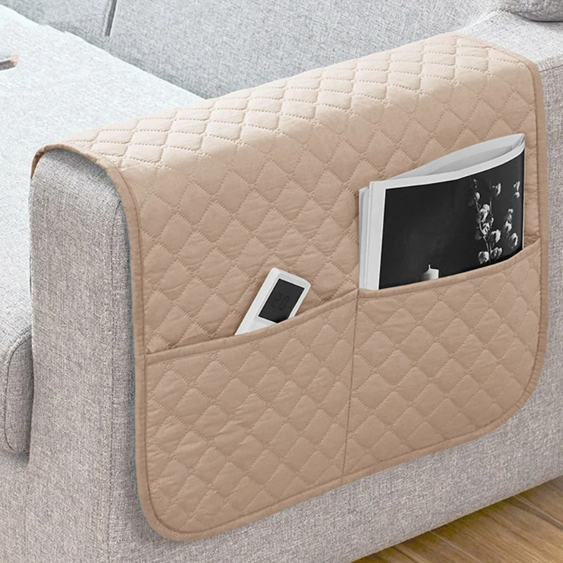 Защитная пленка на подлокотник дивана чехол из полиэстера с карманом для
