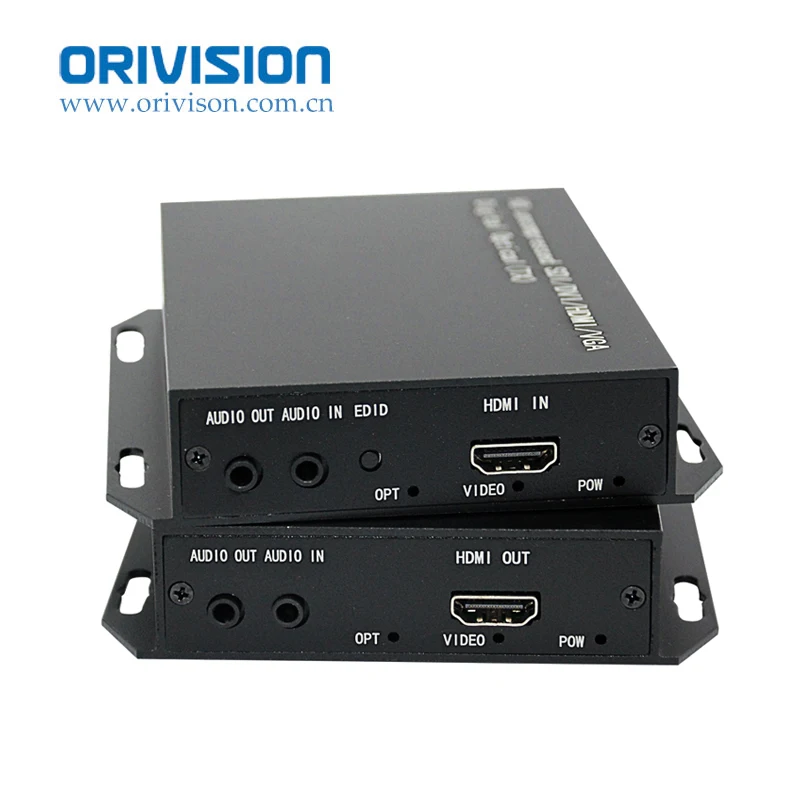 Фото Несжатый HDMI-удлинитель на 20 км по оптоволокну, LC HD HDMI оптоволоконный удлинитель №1