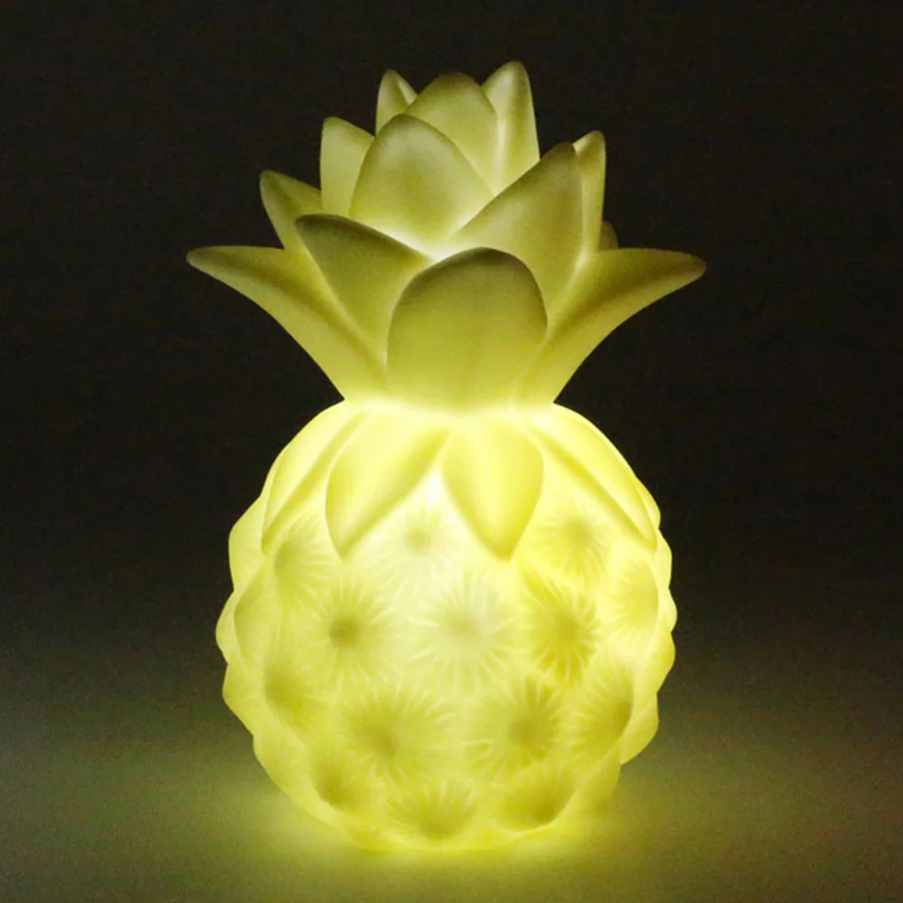 

Украшения для домашнего декора, сверкающее освещение для спальни, движение ананаса для ребенка