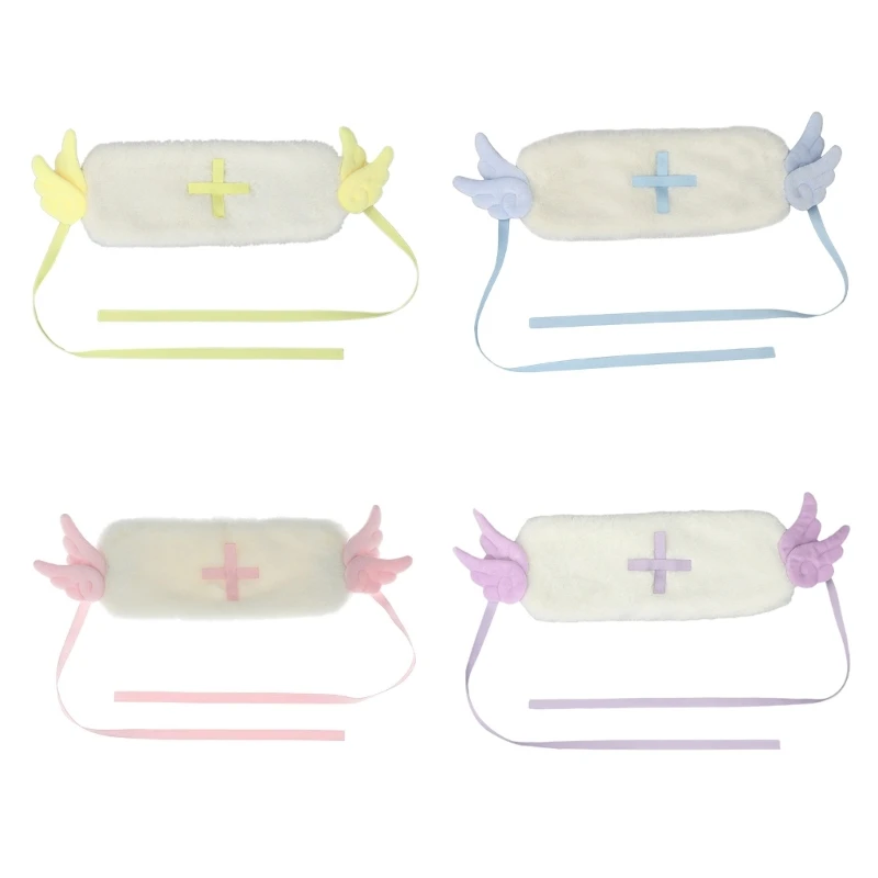 

Angel Wing Ears Plush Headband Girls Animation Party Props Halloween Costume HXBA