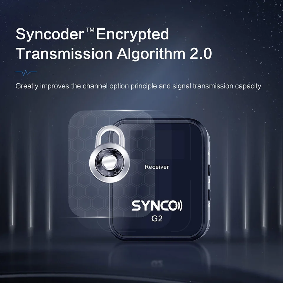 Беспроводной петличный микрофон SYNCO G2A1 G2A2