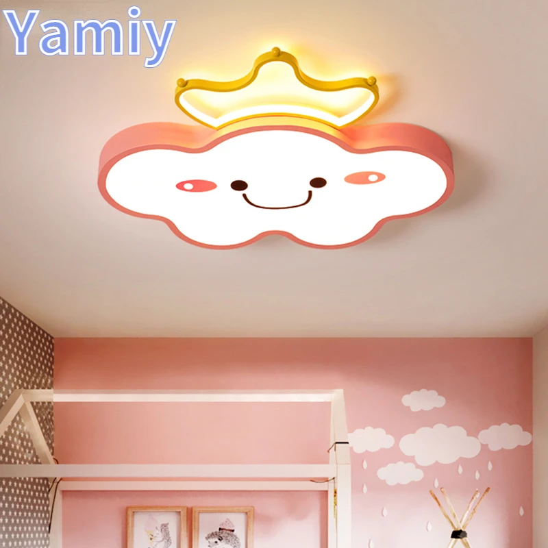 

Modern Ceiling Light Nordic Home Led Lamp Kids Children's Room Bedroom Decoration Lamparas