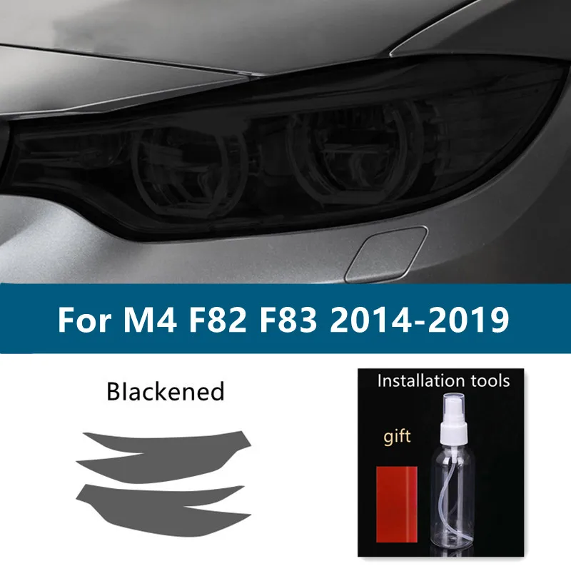 

2 шт., тинт для автомобильных фар BMW M3 F80 M4 F82 F83 CS Coupe
