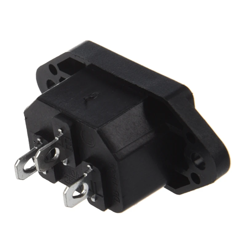 

2X IEC 320 C14 Male Plug 3 Pins PCB Panel Power Inlet Socket Connector