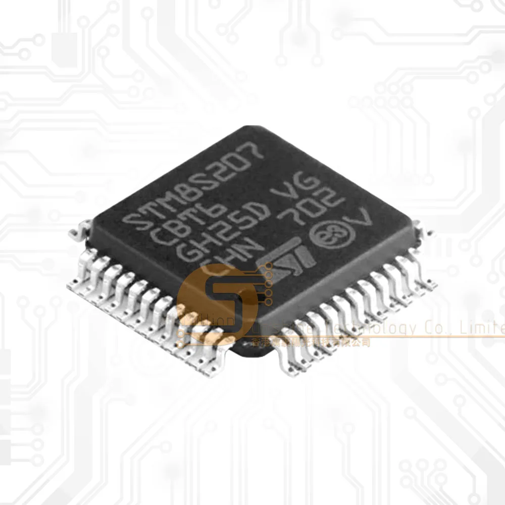 Новый микроконтроллер STM8S207CBT6 STM8S207 QFP44 IC 8BIT 128KB FLASH 48lqfp