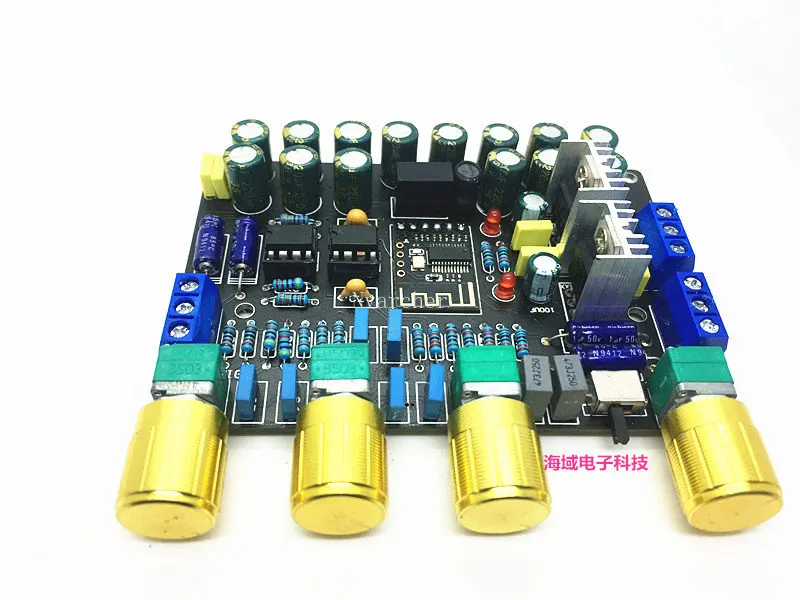 Nvarcher Bluetooth HIFI плата предварительного усиления 2 0 канала без потерь 5532 2604 op amp
