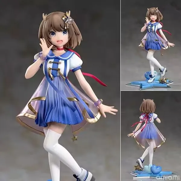 

100% Original: In Stock AniGift Virtual Idol 22CM Vtuber Singer Kano 1/7 PVC Action Figure Anime Figure Model Toys Doll Gift
