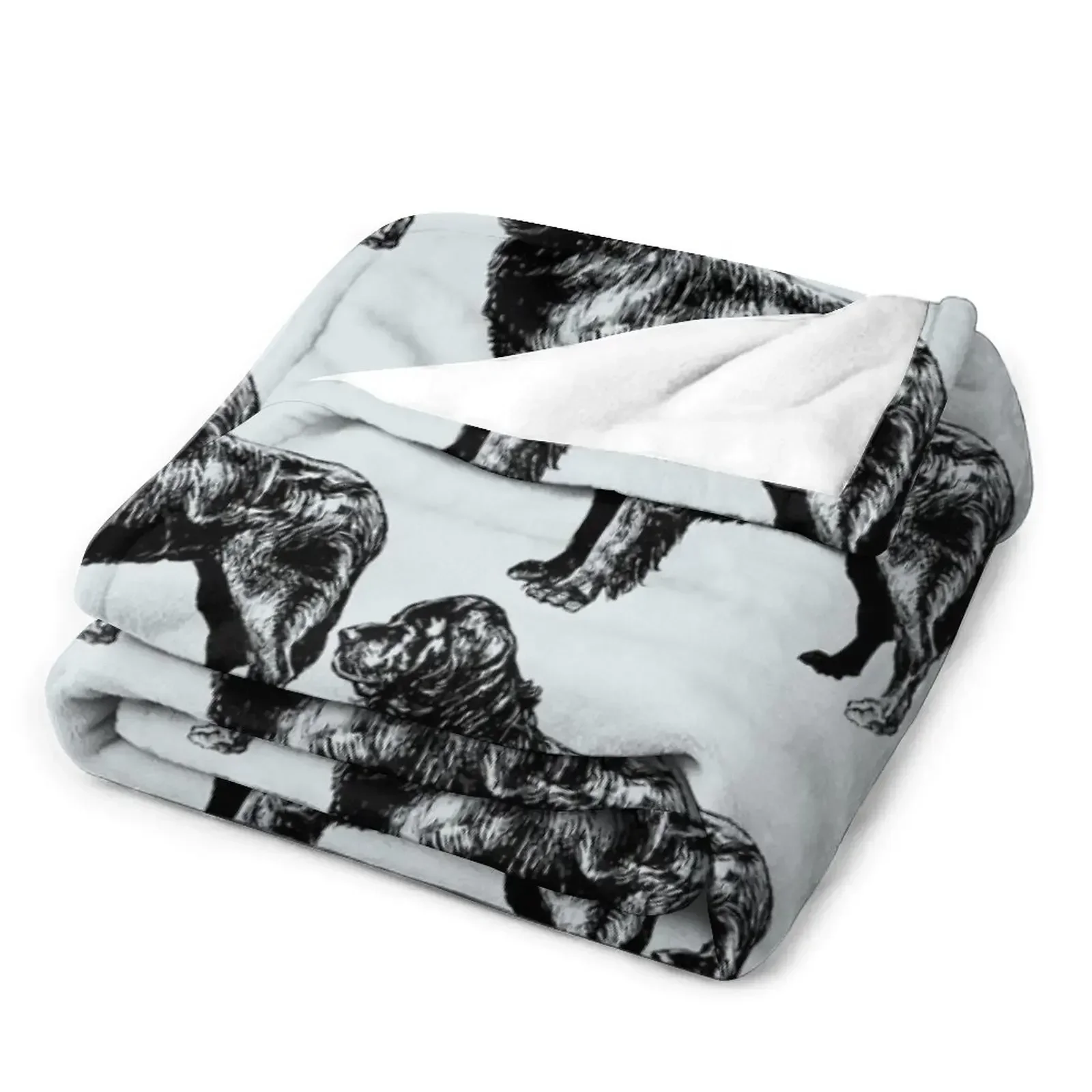 Одеяло Newfoundland для косплея аниме фланелевая ткань теплые зимние одеяла Polar