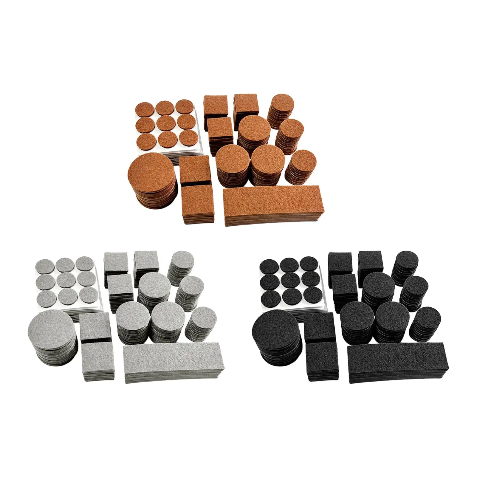 216x Furniture Pads Anti Scratch Floor Scratch Protector Mat