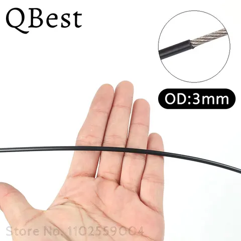 20 м/30 м/50 м черный ПВХ покрытый пластик 304 Проволочный Трос из нержавеющей стали гибкий мягкий кабель Clothesline диаметр 0,8/1/1.5/2/2/3/4 мм - изображение