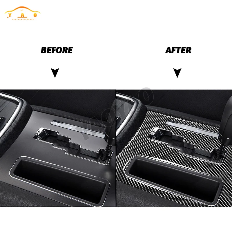 Аксессуары для салона автомобиля наклейки из углеродного волокна панель коробки