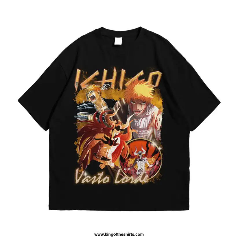 Мужская рубашка унисекс Kurosaki Ichigo Vasto Lorde