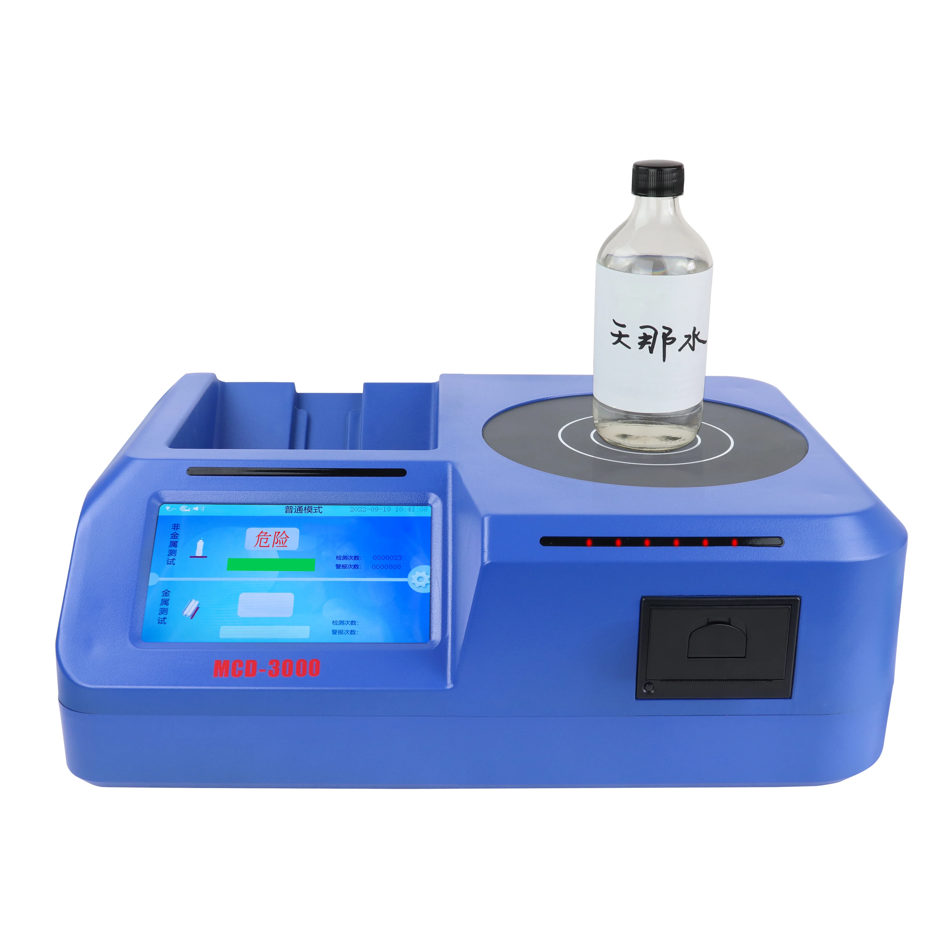 Настольный детектор опасной жидкости MCD 3000