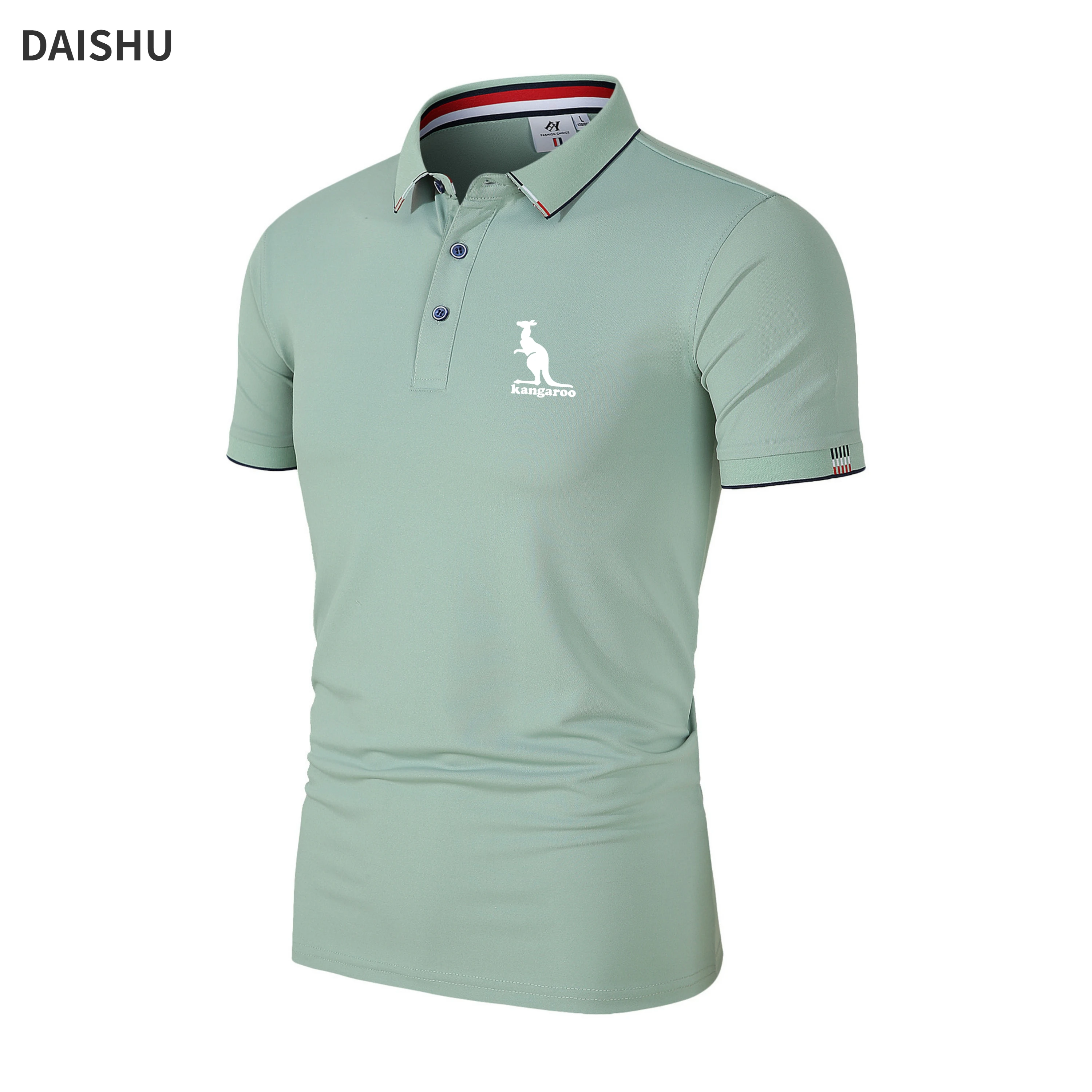 

DAISHU Kangaroo Short Sleeve Polo Shirt for Both Men and Women Packaging Supported - Best Quality Hot Selling Couple Polo Shirt