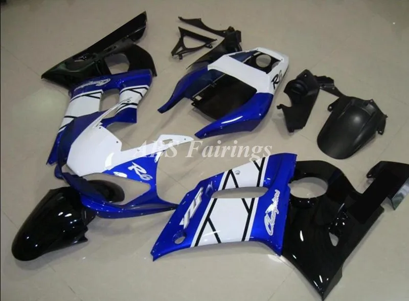 Комплект обтекателей из АБС-пластика под давлением для YAMAHA R6 1998 1999 2000 2001 98 99 00 01 02
