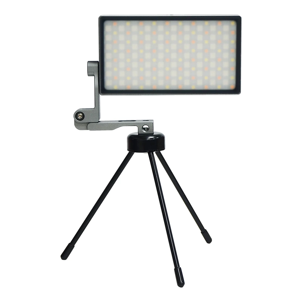 

RGB-вспышка для видеосъемки со встроенным аккумулятором 12 Вт, полноцветная светодиодная вспышка для фотосъемки с эффектами RGB 2500-8500K