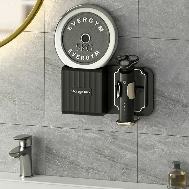 Настенный держатель для ванной комнаты без отверстий