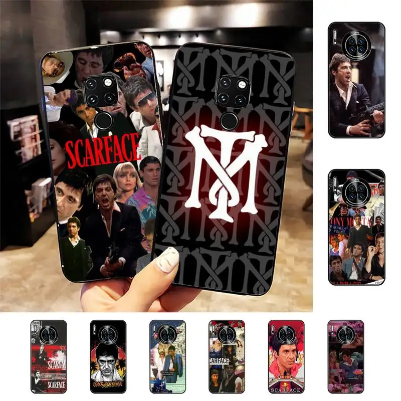 

Scarface 1983 film Al Pacino movie Phone Case For Huawei Mate 10 20 30 40 50 lite pro Nova 3 3i 5 6 SE 7 pro 7SE