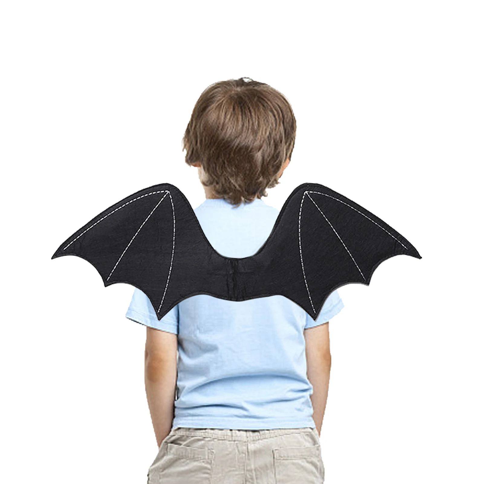 Костюм летучая мышь для девочек черные крылья костюмы косплея на Хэллоуин